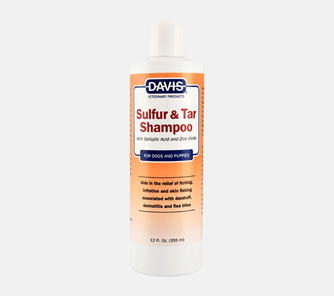 DAVIS SULFUR & TAR SHAMPOO | Șampon cu sulf și gudron